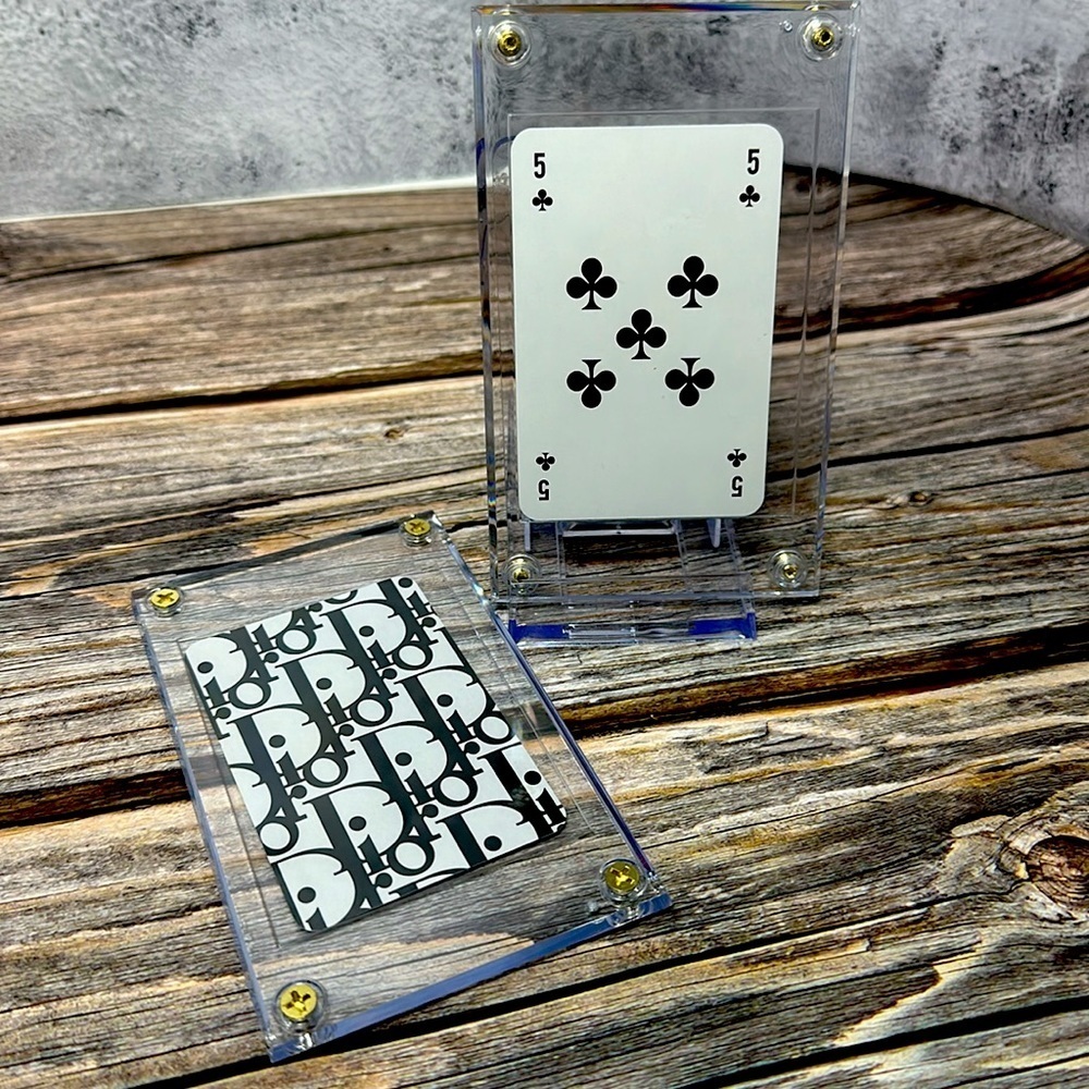 Christian Dior, monsieur X Dior limited edition playing card​​​